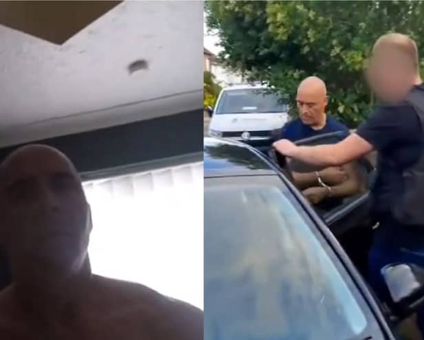 Curtis Warren is arrested by NCA after breaching court order.