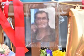 Tributes to Neil Shadwick who died after a robbery in Stroud Tesco Superstore Carpark.  