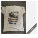 One Oasis shirt that is "unofficial" went for £730 on eBay, owing to the renewed interest in the band and the cultural impact the Knebworth 1996 shows had.