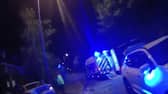 Heartstopping footage shows a drunk BMW driver speeding away from a pub - moments before he killed his teenage friend in a horror crash.