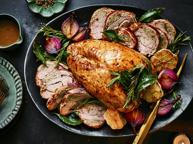 Showstopping M&S slow cooked turkey serves up to 10 people