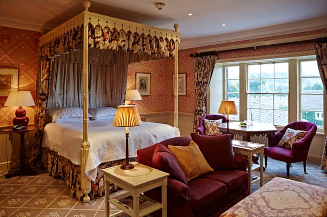 One of the Devonshire's stylish bedrooms. 