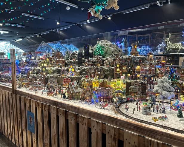 Bents Garden Centre's Lemax Christmas Village.