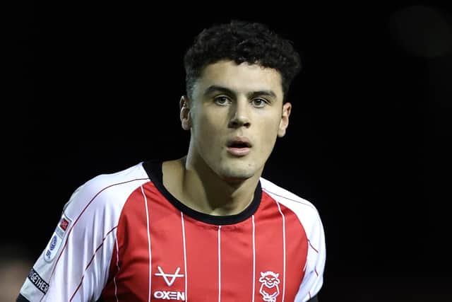 Bailey Cadamarteri won’t play for Lincoln City on Saturday.