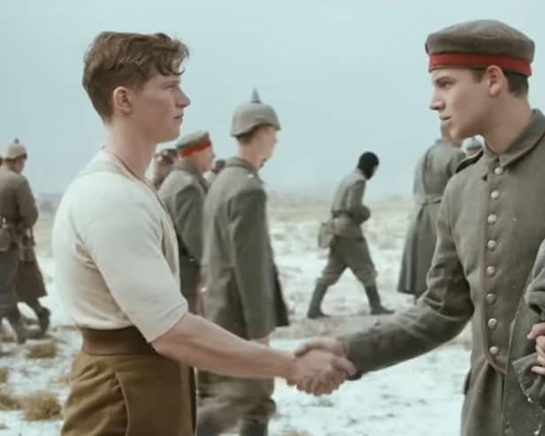 Sainsbury's 2014 Christmas advert - 1914.