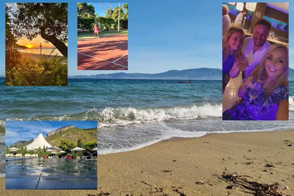 A trip to Greece with Club Med.