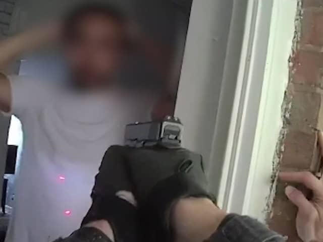 'Phone thief' is arrested by police.