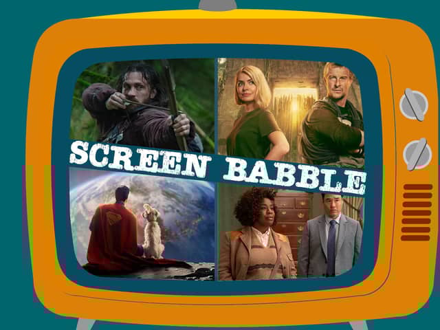 Holly Willoughby, Superman and more are previewed in Screen Babble's first episode of 2025.