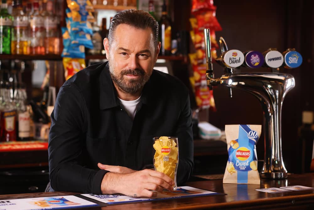 Danny Dyer backs Walkers initative, which will see over 300 pubs give away 'crisp pints' with a non-alcoholic drink order. (Photo: Joe Pepler/PinPep)