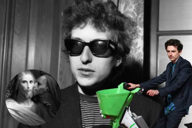 The Bob Dylan biopic, A Complete Unknown, opens in UK cinemas this weekend - but why was the singer, played by Timothée Chalamet, called "Judas" during a show in Manchester in 1966?