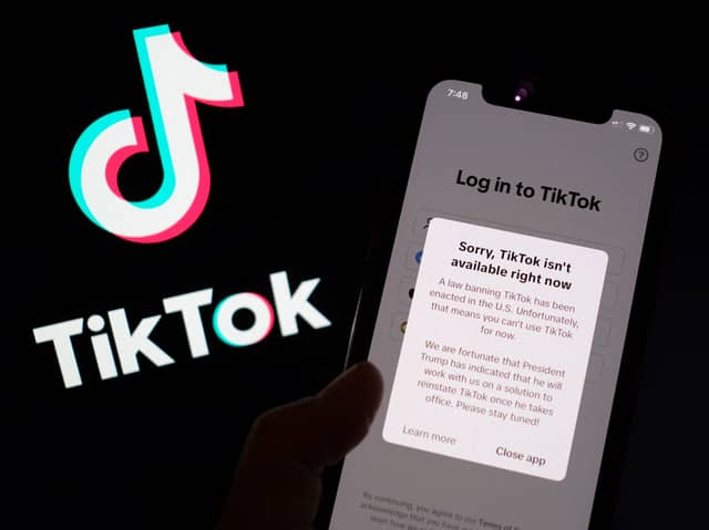 TikTok was unavailable for millions of users over the weekend. 