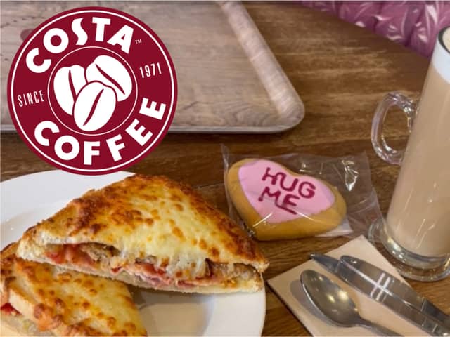 Costa's new 2025 menu: all-day breakfast toastie, Spanish latte, and iced gingerbread biscuit