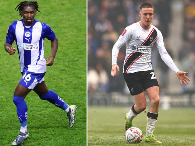 Baba Adeeko and Jack Moylan are both on the sidelines ahead of Wigan Athletic against Lincoln City. 