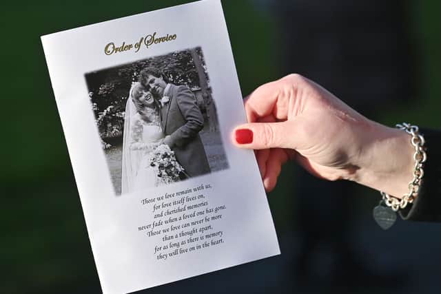 Nolan had made Blackpool her home, and her funeral was held in the church where she wed her late husband, Brian Hudson