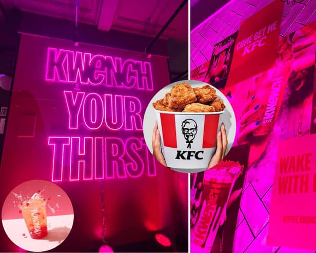 KFC has launched a new range of drinks called Kwench