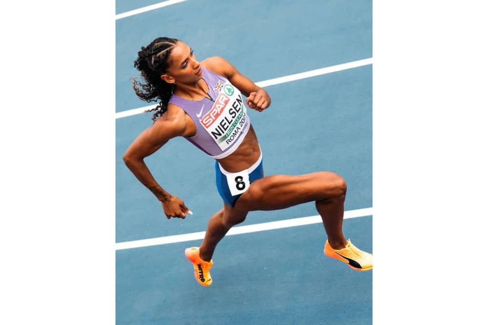 Nielsen helped Team GB win bronze in the women's 4x400m at Paris 2024 last summer