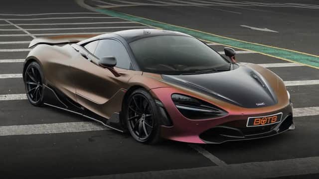 The McLaren 720s can get to 60mph in 2.9 seconds