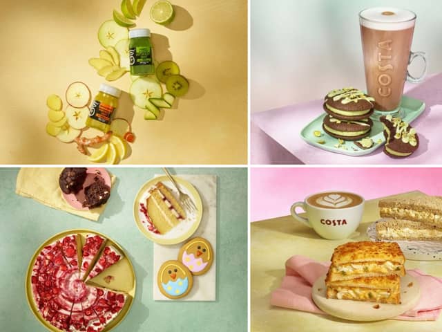 Costa Coffee's new Spring menu