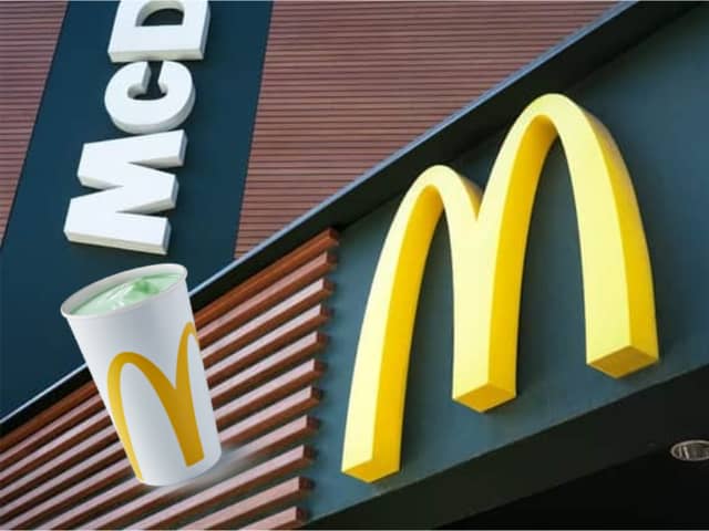 McDonald's have announced that the Shamrock Shake will be available at UK restaurants for the 1st time ever.