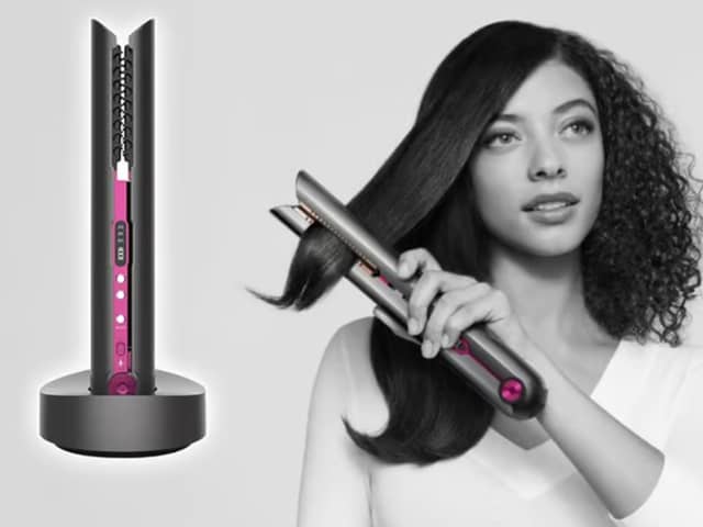 Save 56% on the Dyson inspired cordless 2-in-1 hair straightener - Hurry they’re selling fast 