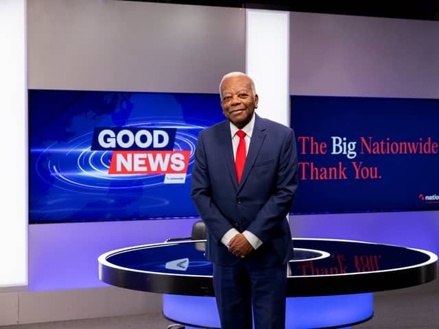 Sir Trevor McDonald, 85, was encouraged out of retirement to announce The Big Nationwide Thank You