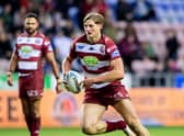 Sam Walters in action for Wigan Warriors