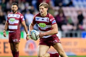 Sam Walters in action for Wigan Warriors