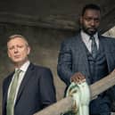 John Simm and Richie Campbell in Grace series 5