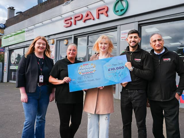Abby McNicol was one of the four lucky winners who won the SPAR Frozen Fortune £10k prize