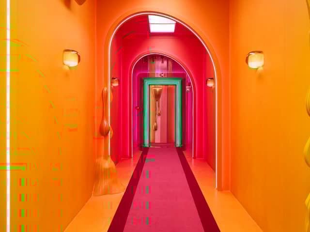 ITV has certainly opted for a colourful look for the Celebrity Big Brother house in 2025. 