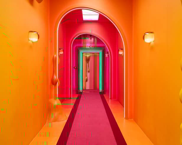 ITV has certainly opted for a colourful look for the Celebrity Big Brother house in 2025. 