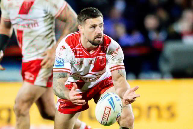 Micky McIlorum in action for Hull KR