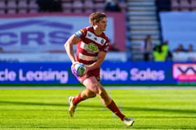 Sam Walters in action for Wigan Warriors