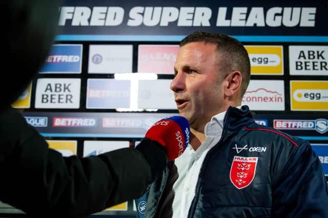 Hull KR head coach Willie Peters