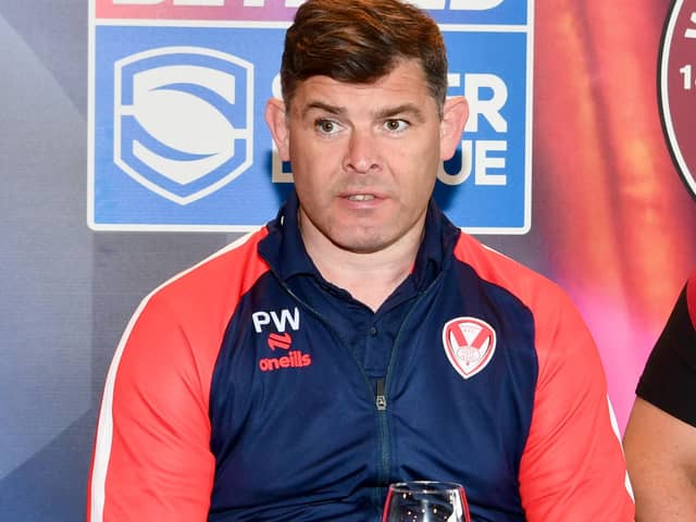St Helens head coach Paul Wellens