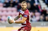 Kaide Ellis in action for Wigan Warriors