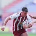 Harry Smith in action for Wigan Warriors in the Academy Grand Final in 2019