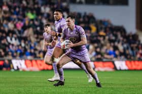 Harry Smith in action for Wigan Warriors
