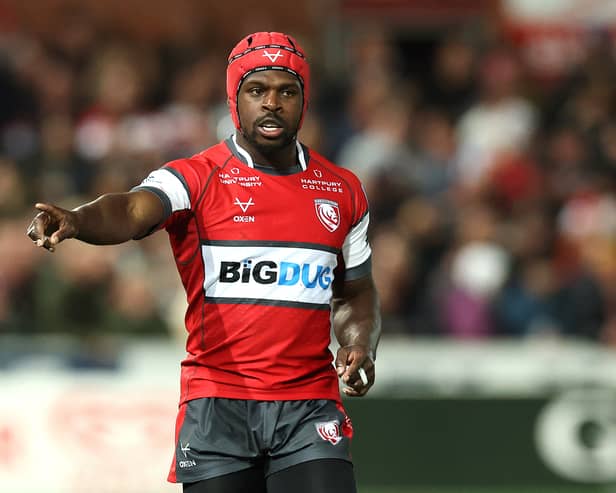 Christian Wade in action for Gloucester Rugby in 2025