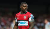 Christian Wade in action Gloucester Rugby