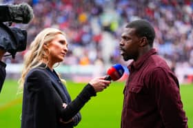 Wigan Warriors' new signing Christian Wade was unveiled to the fans at the Brick Community Stadium on Good Friday