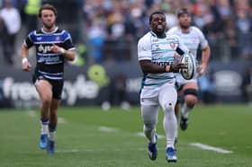 Christian Wade in action for Gloucester Rugby in 2025