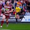 Liam Farrell in action for Wigan Warriors