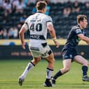 Hull FC prop Liam Knight (left) and Wigan Warriors halfback Harry Smith (right) in the Round Nine clash at the MKM Stadium