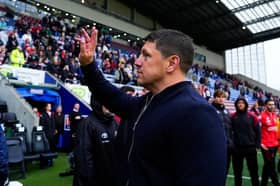 Wigan Warriors head coach Matt Peet at the Brick Community Stadium