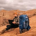 The Handsfree Backpack is available in two sizes, and they each contain a meaty power station