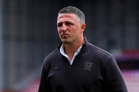 Warrington Wolves head coach Sam Burgess