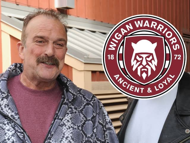Wrestling icon Jake 'The Snake' Roberts has a fascinating connection with Wigan Warriors