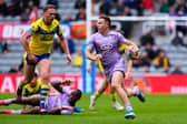 Jai Field in action for Wigan Warriors