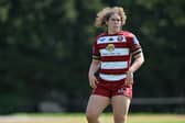 Megan Williams in action for Wigan Warriors